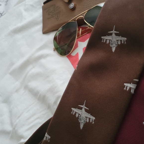 VINTAGE RAYBAN 12K GOLD FILLED AVIATOR USA KOREAN WAR ERA Top Gun - Picture 5 of 16